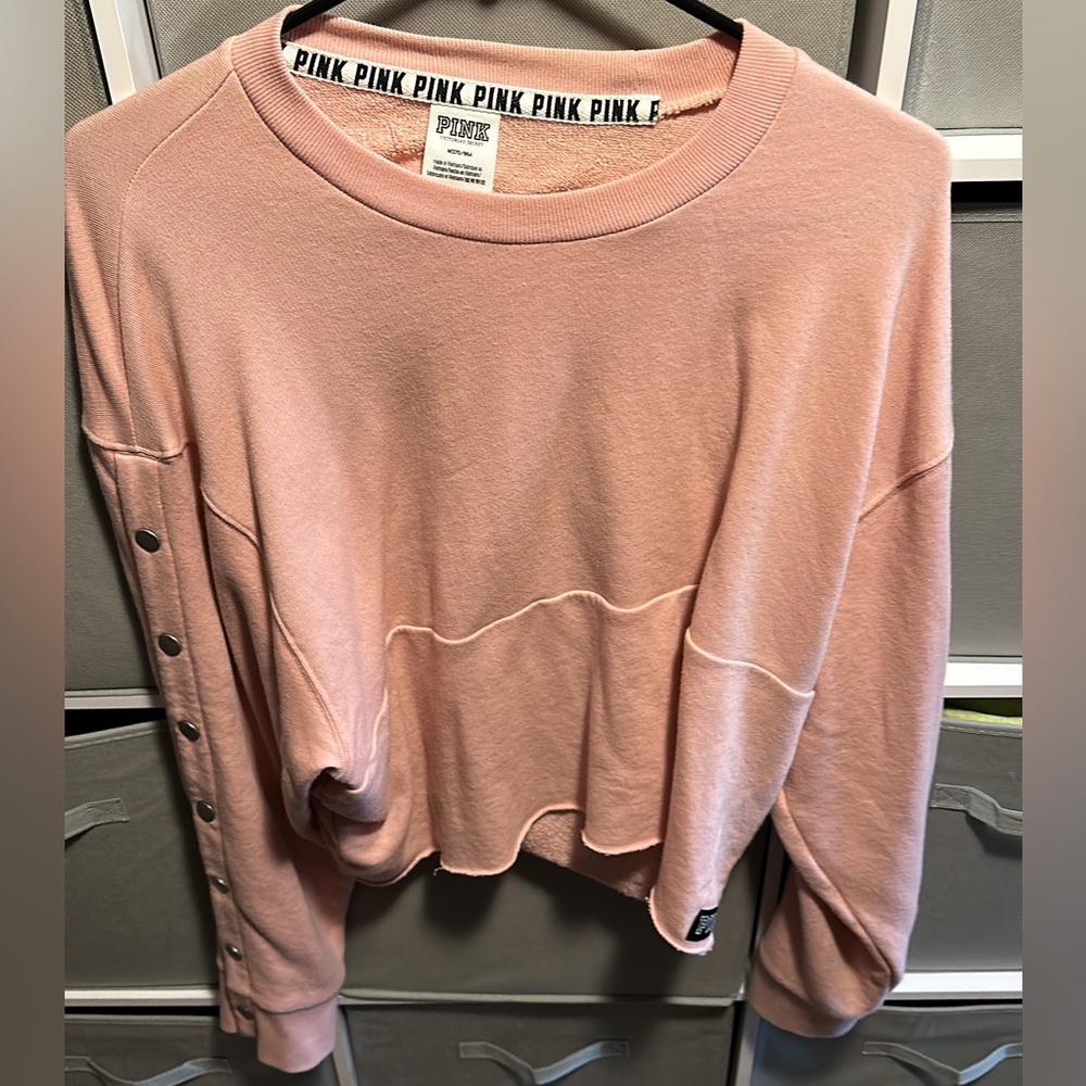 Cropped PINK sweatshirt